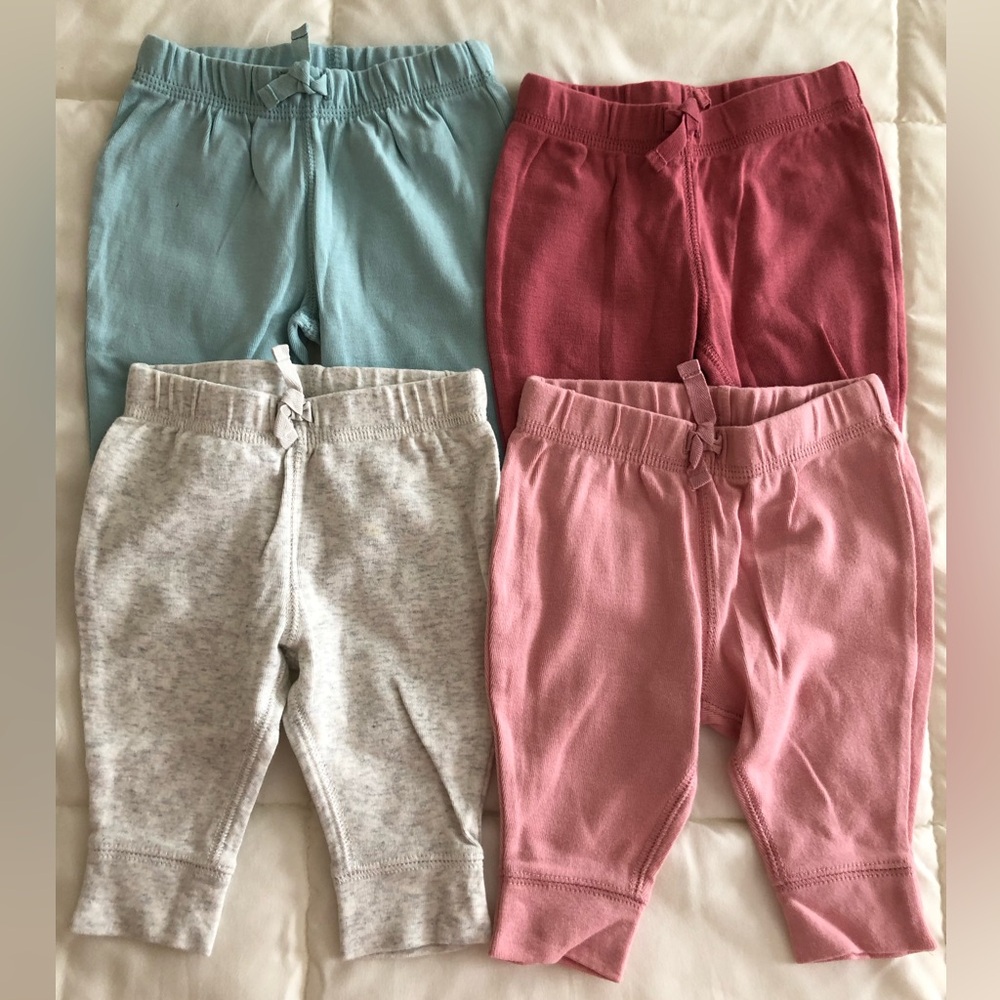 Carter's Kids Leggings Set - Blue, Red, Gray, Pink
